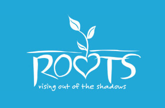 Roots Rising Out of the Shadows Logo